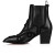 Christian Louboutin Rosalio 70 Mm Boots Calf Leather Black