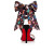 Christian Louboutin Sandal Fetish Du Desert 100 mm Vers Black-multi/lin Poupee Patent