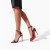 Christian Louboutin Sandal Goldie Joli 100 mm Black/lin Black Crepe Satin