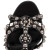 Christian Louboutin Sandal Goldora 100 mm Black/mix Black/lin Bk Kid
