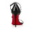 Christian Louboutin Sandal Riojana Spikes 100 mm Black/lin Black Leather