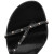 Christian Louboutin Sandal Riojana Spikes 100 mm Black/lin Black Leather