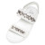 Christian Louboutin Sandal Spikita Cool Bianco Nappa