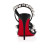 Christian Louboutin Sandal Spikita Strap 100 mm Black/sv/lin Black Leather