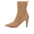Christian Louboutin Santigag 85 Mm Low Boots Veau Velours Lionne