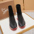 Christian Louboutin Sharky Sock Sneakers Knit Mesh Black White