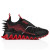 Christian Louboutin Sharkymax Running Sneakers Calf Leather And Spikes Version Black
