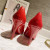 Christian Louboutin Simple Patent Leather Pumps 85mm Red