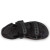 Christian Louboutin Siwa Flat Sandals Spikes Neoprene Black