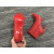 Christian Louboutin Snakilta Spiked Ankle Boots 100mm Calf Leather Red