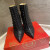 Christian Louboutin Snakilta Spiked Ankle Boots 120mm Calfskin Black