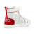 Christian Louboutin Sneaker Fun Louis Woman Bianco/loubi Calf