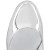 Christian Louboutin So Jane Sling 55 Mm Sling Back Pumps Specchio Leather Silver