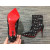 Christian Louboutin So Kate Booty Ankle Boots 100mm Toile Splash Multicolor