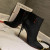 Christian Louboutin So Kate Booty Ankle Boots 85mm Lizzy Leather Black