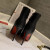 Christian Louboutin So Kate Booty Ankle Boots 85mm Lizzy Leather Black