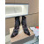Christian Louboutin So Kate Starlight Red Sole Boots 100 mm Strass Multicolor