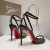 Christian Louboutin So Me 100mm Sandals Spikes Coffee