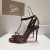 Christian Louboutin So Me 100mm Sandals Spikes Coffee