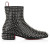Christian Louboutin Spikeasy Booty Boots Nappa Leather Black