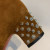 Christian Louboutin Spiked Study Stretch Ankle Boots 55mm Calf Leather Brown
