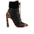 Christian Louboutin Spikita Booty Dakita 100 mm Brown/black/ant Gold Calf Shoes
