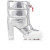 Christian Louboutin Spikita Booty Oriona Lug 100 mm Vers Silver/nickel