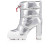Christian Louboutin Spikita Booty Oriona Lug 100 mm Vers Silver/nickel