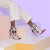 Christian Louboutin Spikita Booty So Kate 100 mm Multi/lin Multi Calf