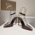 Christian Louboutin Spikoo 100mm Pumps PVC And Leather Coffee