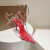 Christian Louboutin Spikoo 100mm Pumps PVC And Leather Rose Pink