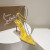 Christian Louboutin Spikoo 100mm Pumps PVC And Leather Yellow