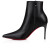 Christian Louboutin Sporty Kate Booty 85 Mm Low Boots Nappa Leather Black