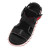 Christian Louboutin Summer Loubishark Flat Black Calf Sandal
