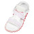 Christian Louboutin Summer Loubishark Flat White Polyester Sandal