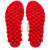 Christian Louboutin Summer Loubishark Flat White Polyester Sandal