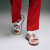 Christian Louboutin Summer Loubishark Sandals Women Calf Leather Shun Sudo Flower Print White
