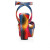 Christian Louboutin Supramariza 130 Mm Strappy Sandals Calf Leather Illusion Multicolor