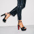 Christian Louboutin Supramariza 130 Mm Strappy Sandals Nappa Leather Black