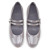 Christian Louboutin Sweet Jane Ballerina Flats Metallic Patent Calf Leather Mauve
