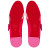 Christian Louboutin Sweet Jane Plum Strass Ballerinas Velvet Glam
