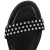 Christian Louboutin Sweet Jane Sandal Strass Boum Sandals Veau Velours And Strass Boom Black