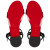 Christian Louboutin Sweet Jane Sandal Strass Boum Sandals Veau Velours And Strass Boom Black