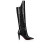 Christian Louboutin Tall Boot Slimini Botta 85 mm Black Calf