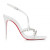Christian Louboutin Tatooshka Spikes 100 Mm Strappy Sandals Kid Leather And Spikes Bianco