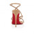 Christian Louboutin Tatooshka Spikes 100 Mm Strappy Sandals Kid Leather And Spikes Blush