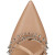 Christian Louboutin Tatooshka Spikes Pump 100mm Nappa Leather Nude