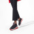 Christian Louboutin Tiketa Run Sneakers Neoprene And Calf Leather Black