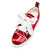 Christian Louboutin Toy Toy Man Low-Top Sneakers Patent Calf Psychic And Neoprene Loubi