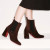 Christian Louboutin Turelastic 85 Mm Low Boots Veau Velours Cosme